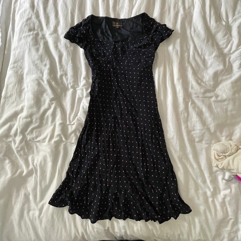 Fenn Wright Manson silk polka dot dress